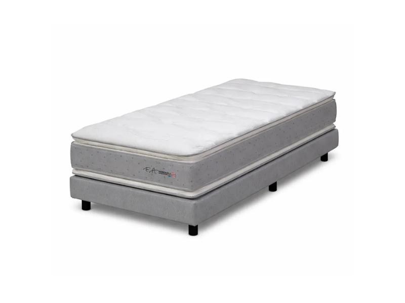 Cama Box Molas Ensacadas D33 Pillow Top Duplo Viscoelástico e ViscoGel Nebraska - F.A. Colchões