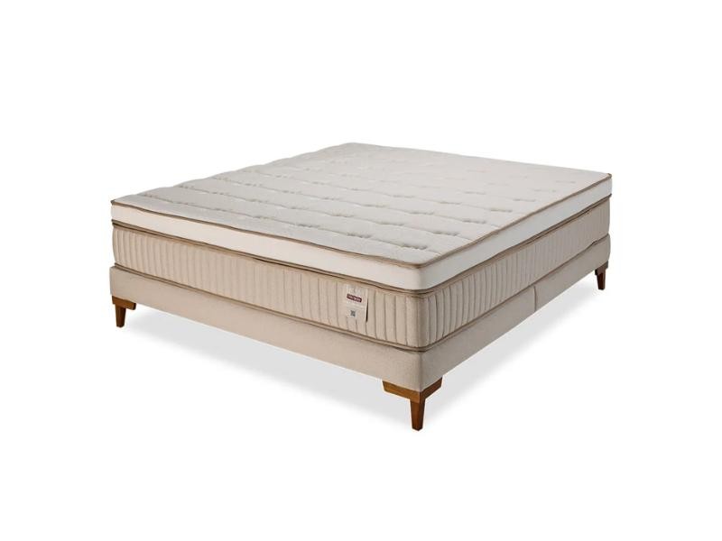 Cama Box Molas Ensacadas Max Pillow Visco Gel Max Suport - F.A. Colchões