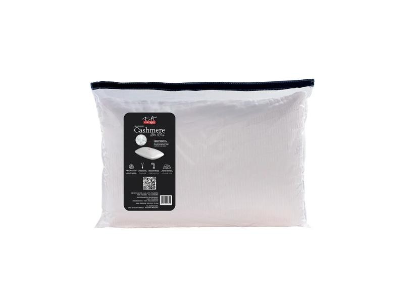 Travesseiro de Fibra Cashmere Premium Ultra Plush - F.A. Colchões